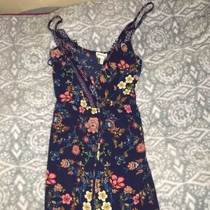 Long floral dress
